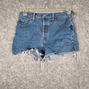 Levi's 501 Women's Denim Jean Shorts Blue Size 29